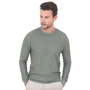 Gran Sasso Hommes pull col rond hommes kaki