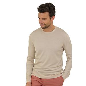 Gran Sasso Men sweater jumper round neck men beige