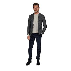 Cc Collection Corneliani vest heren anthraciet