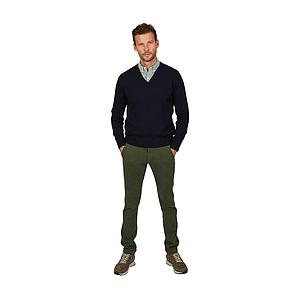Gran Sasso Men pull trui v-hals heren donker blauw