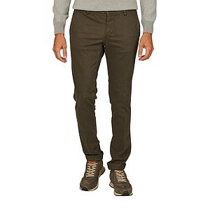 Mason'S Men sportieve broek heren bruin