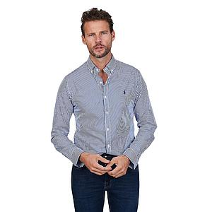 Polo Ralph Lauren Men hemd lange mouwen heren blauw