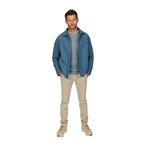Phil Petter vest heren blauw