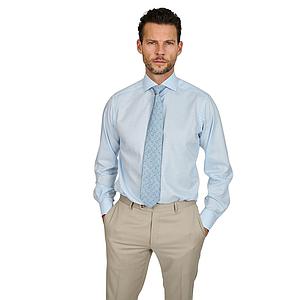 Eton hemd lange mouwen heren licht blauw