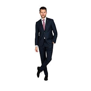 Cc Collection Corneliani kostuum heren blauw