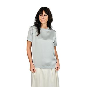 Fabiana Filippi blouse dames licht grijs