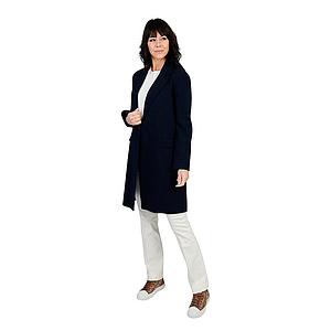 Circolo Woman mantel jas dames marine
