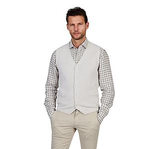 Gran Sasso Men gilet heren beige