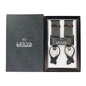 Leyva accessoires heren anthraciet
