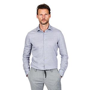 Stenstroms Hommes chemise à manches longues hommes gris