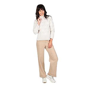 Gran Sasso Women pull trui ronde hals dames beige