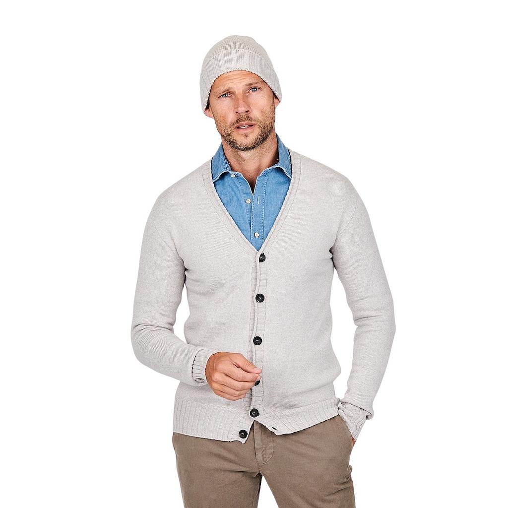 Fradi muts-pet heren taupe