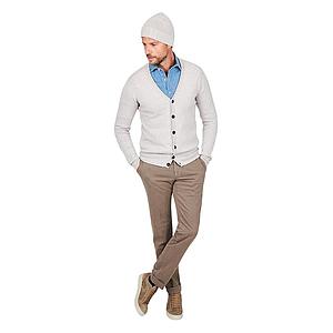 Fradi gilet heren taupe