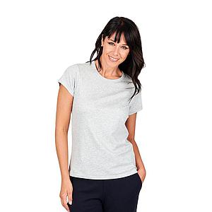 Hemisphere t-shirt korte mouwen dames grijs