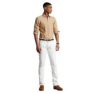 Polo Ralph Lauren Men hemd lange mouwen heren beige