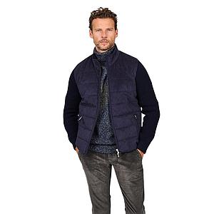Gran Sasso Men mantel heren marine