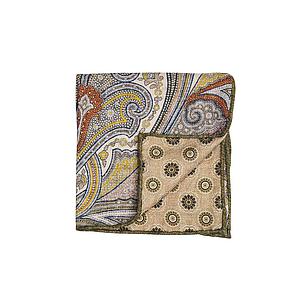 Ascot pochette heren groen