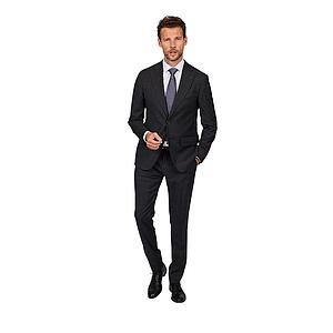 Cc Collection Corneliani kostuum heren anthraciet