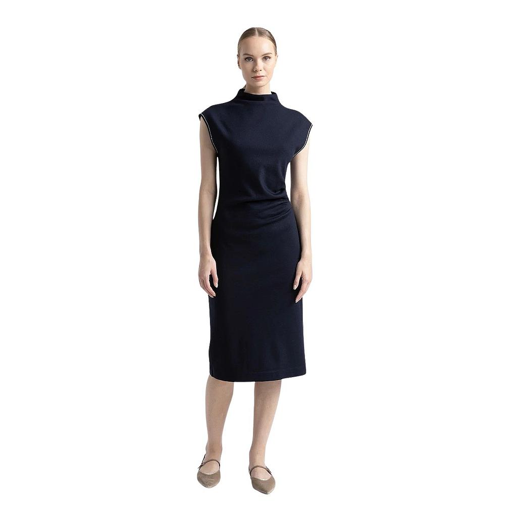 Peserico kleedje dames donker blauw