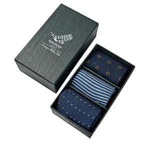 Marcoliani Milano Socks kousen heren blauw 3Pack