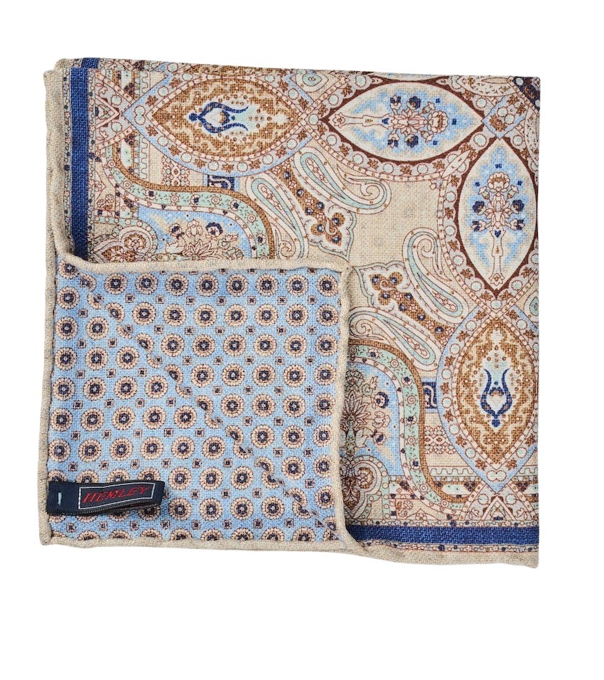 Hemley pochette heren beige