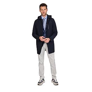 Duno Uomo regenmantel heren donker blauw Storm-Udine