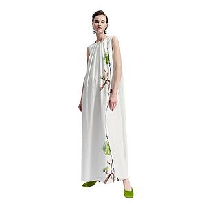 Natan Collection kleedje dames ecru COLTAN-N1CS02-229