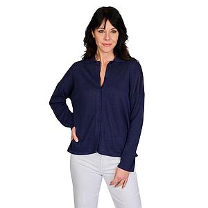 Anneclaire gilet dames blauw D0963 317 270