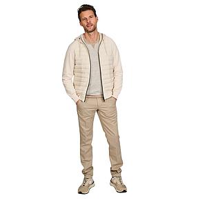 Mason'S Men sportieve broek heren beige Torino jersey