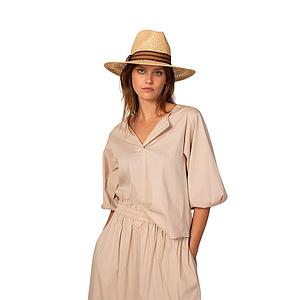 Scapa Flow blouse dames zand Cyaan
