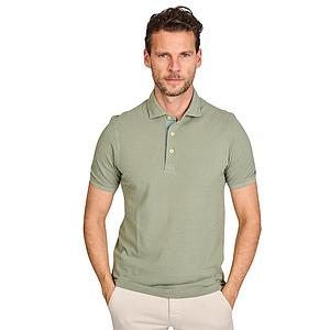 Gran Sasso Men polo shirt korte mouwen heren khaki