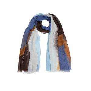 Caroline Biss sjaal dames blauw 1006/39