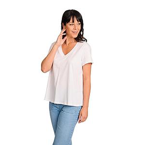 Hemisphere t-shirt dames wit