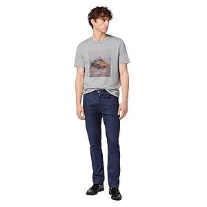 Jacob Cohen Men t-shirt korte mouwen heren grijs Costina - washed