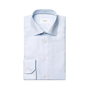 Eton hemd lange mouwen heren licht blauw Contemporary