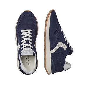 Voile Blanche Men sportieve schoenen heren marine Paris Race