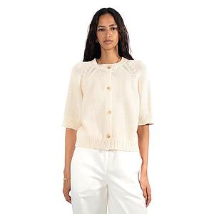 Jeff gilet dames cream Colette
