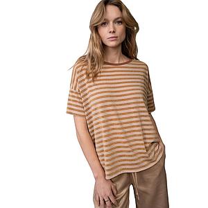 Jeff t-shirt dames roest Remi