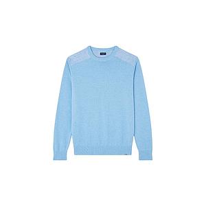 Paul & Shark pull trui ronde hals heren licht blauw