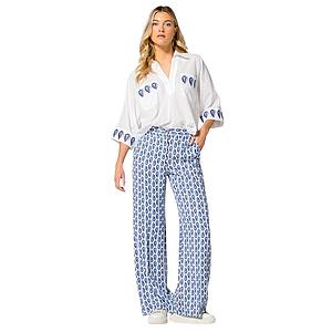 Caroline Biss broek dames blauw 1518/39
