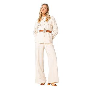 Caroline Biss broek dames ecru 1539/93