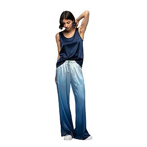 Max&Moi broek dames blauw Baimy