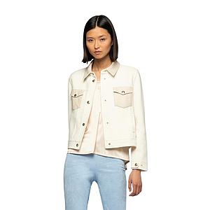 Max&Moi vest dames ecru Vamani