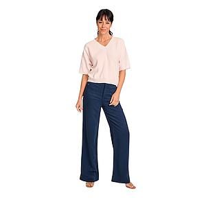 Panicale Cashmere trui v-hals dames roze