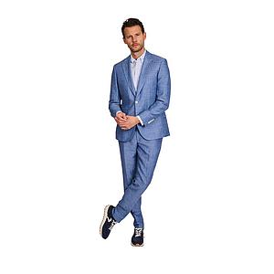 Hackett London kostuum heren blauw
