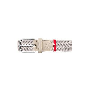 La Boucle riem heren zilver ISCHIA SUEDE MONO