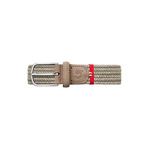 La Boucle riem heren taupe LAZIO SUEDE WAXED COTTON