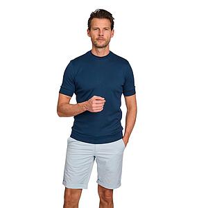 Stefan Brandt t-shirt korte mouwen heren donker blauw ELI B FR 30