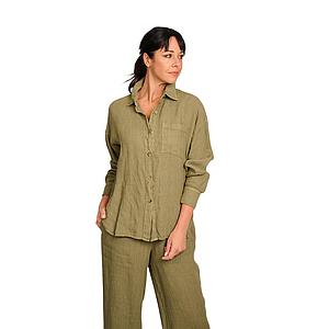 Scapa Flow blouse dames khaki SURIE
