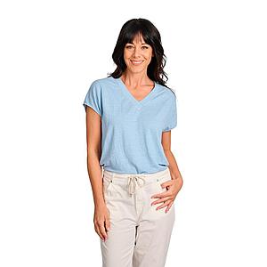 Anneclaire t-shirt korte mouwen dames ciel D1135 475 169